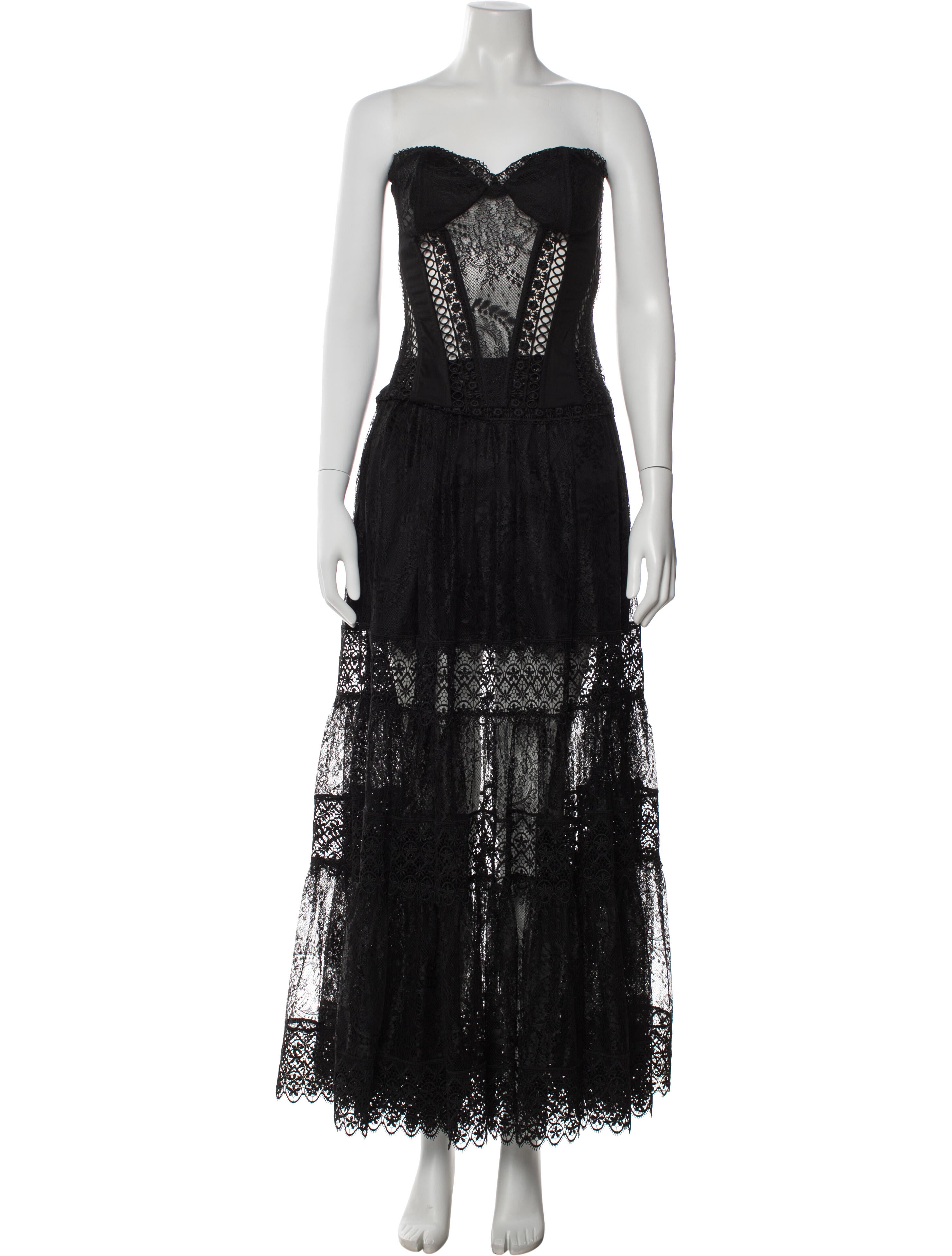 Charo Ruiz Lace Pattern Dress Set w/ Tags