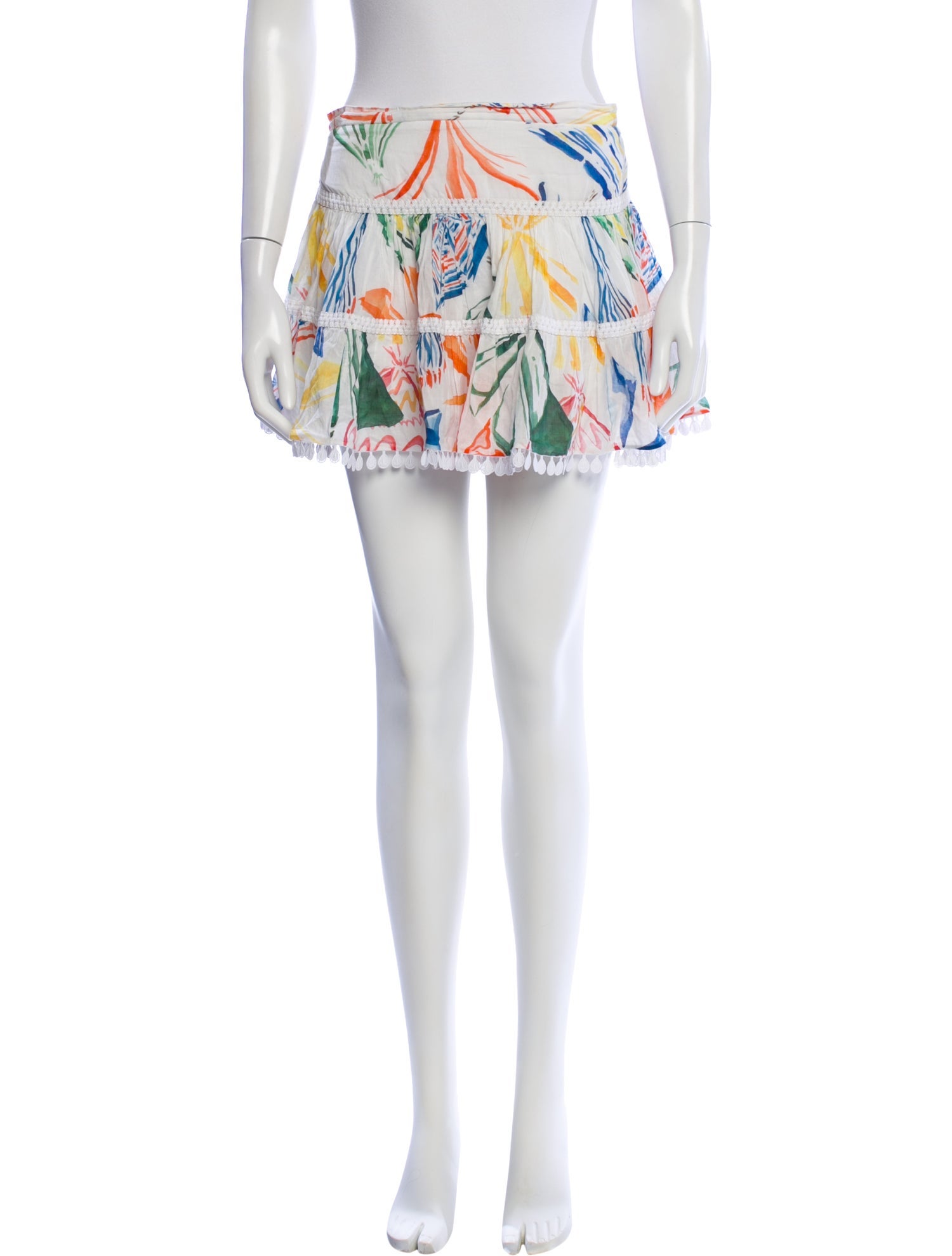 Charo Ruiz Printed Mini Skirt