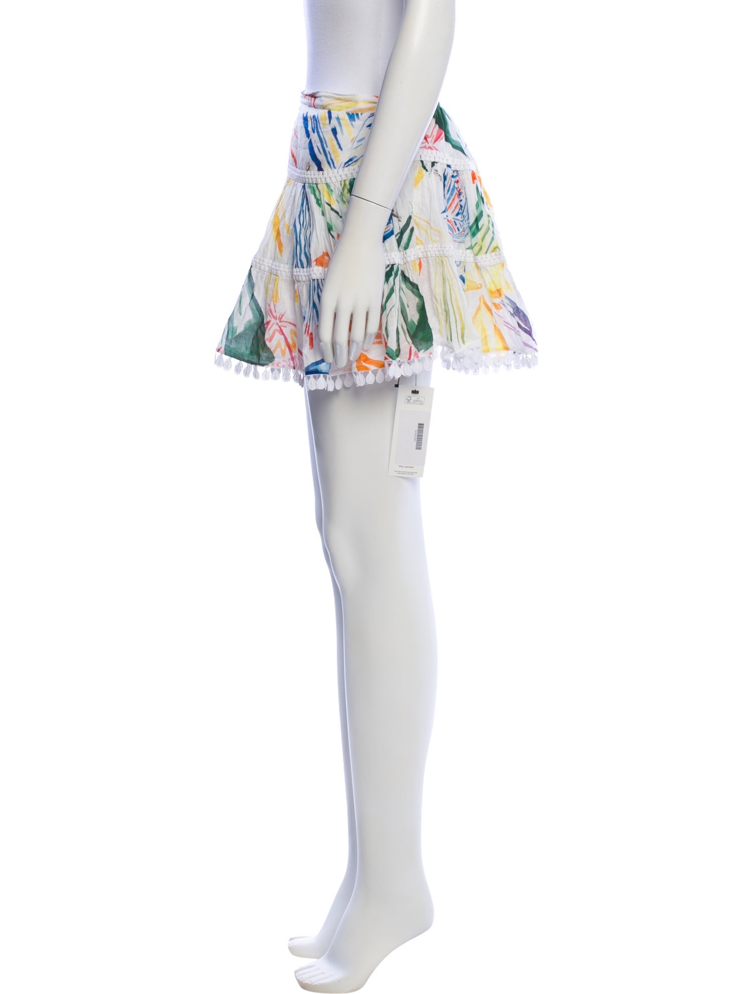 Charo Ruiz Printed Mini Skirt