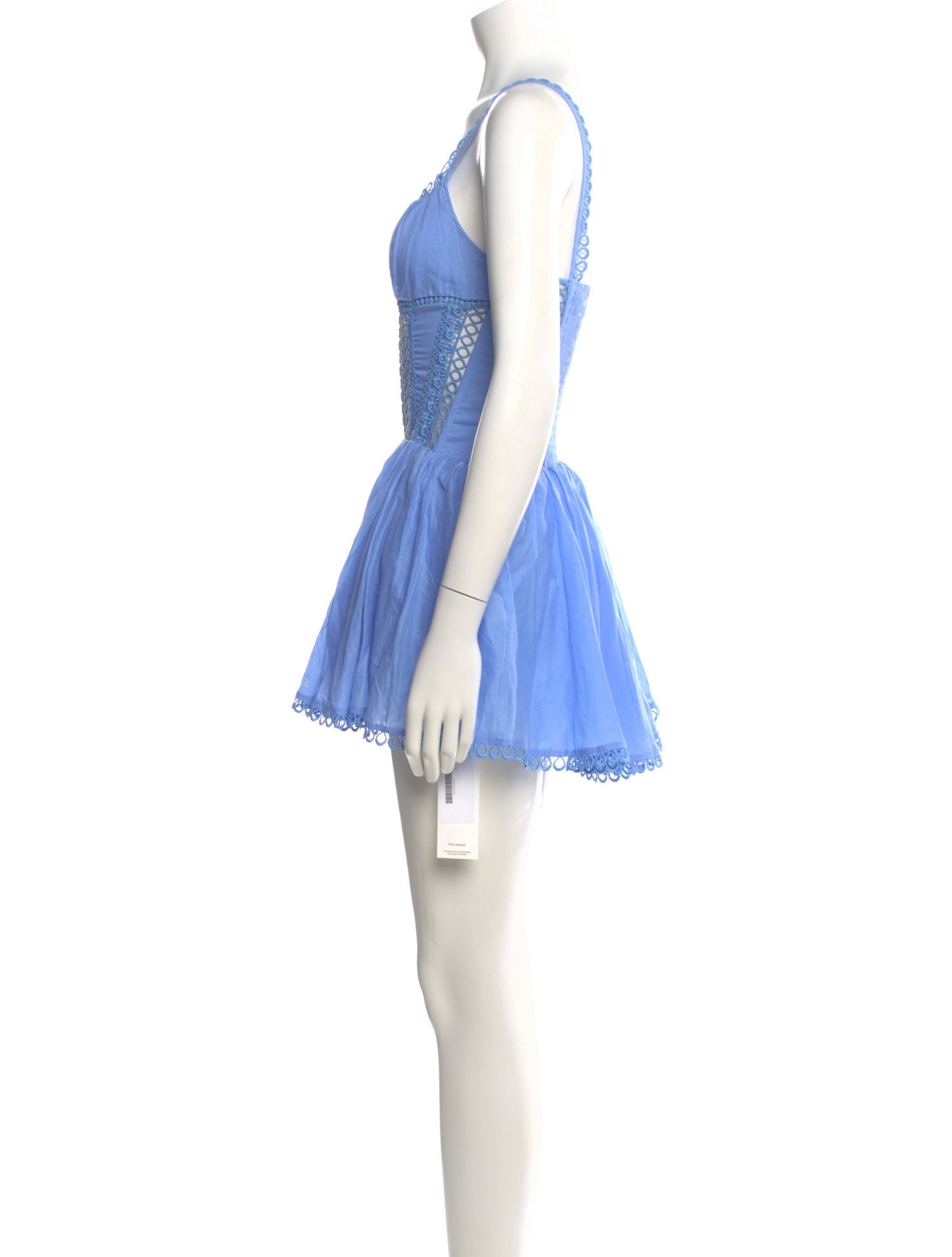 Charo Ruiz V-Neck Mini Dress