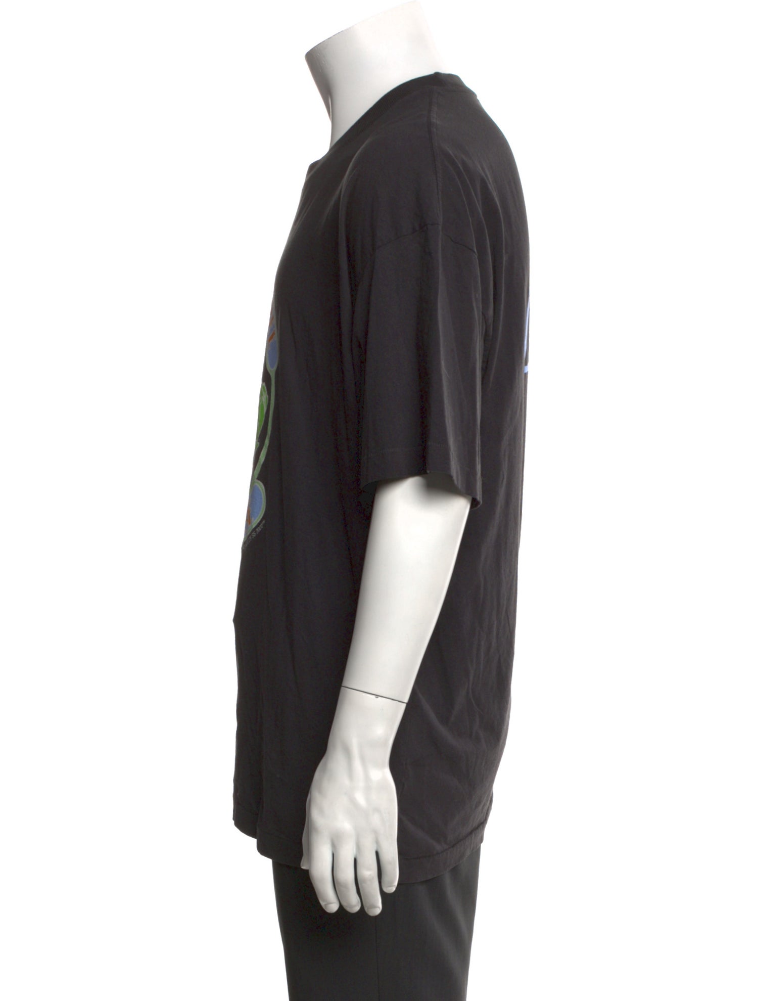 Cherry Los Angeles Graphic Print Crew Neck T-Shirt
