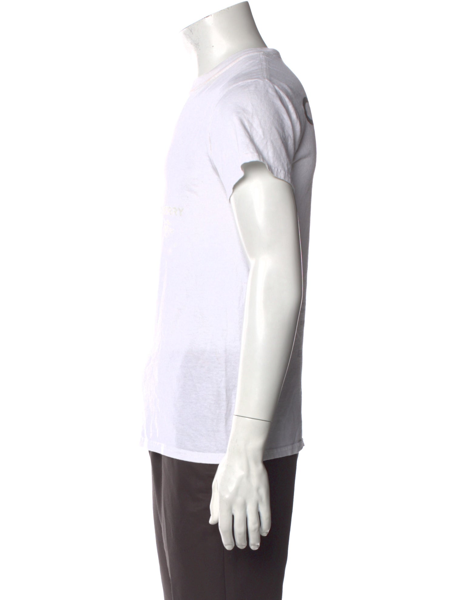 Cherry Los Angeles Crew Neck Short Sleeve T-Shirt
