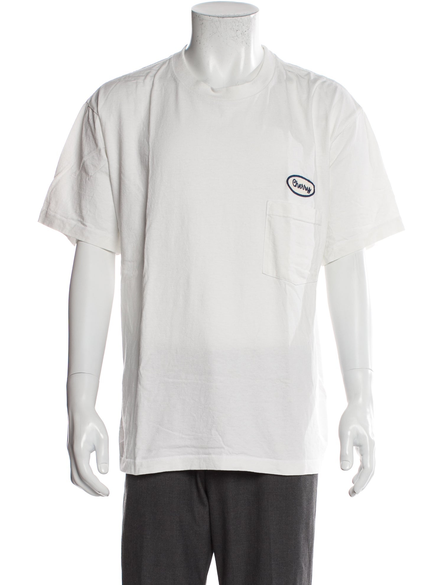Cherry Los Angeles Graphic Print Crew Neck T-Shirt