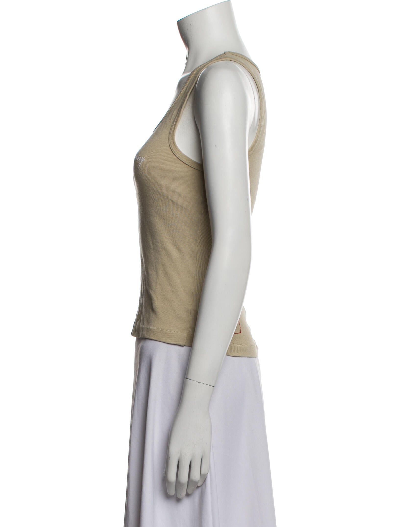 Cherry Los Angeles Scoop Neck Sleeveless Top