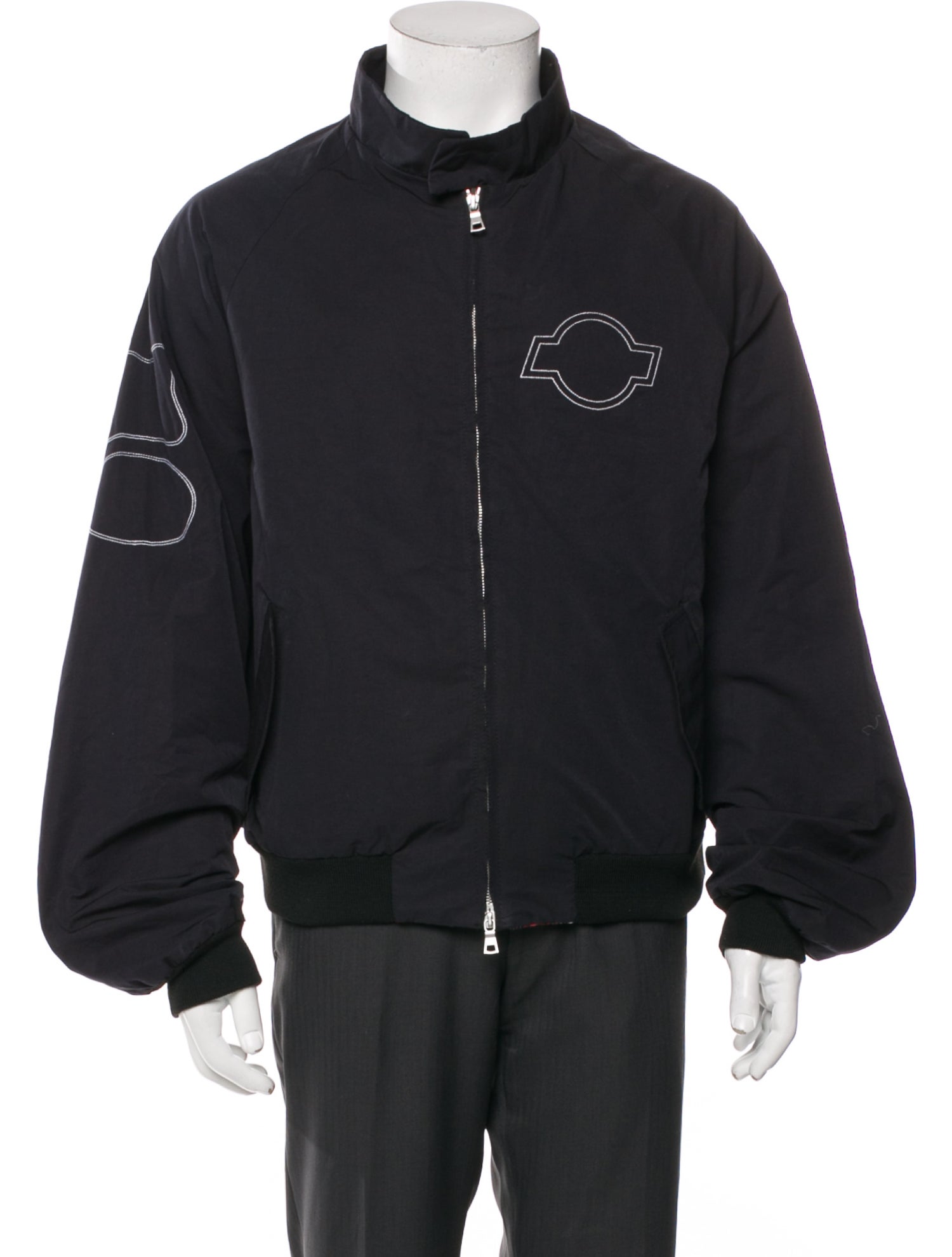 Cherry Los Angeles Graphic Print Windbreaker