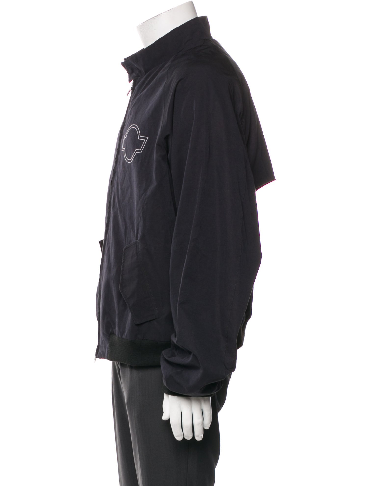 Cherry Los Angeles Graphic Print Windbreaker