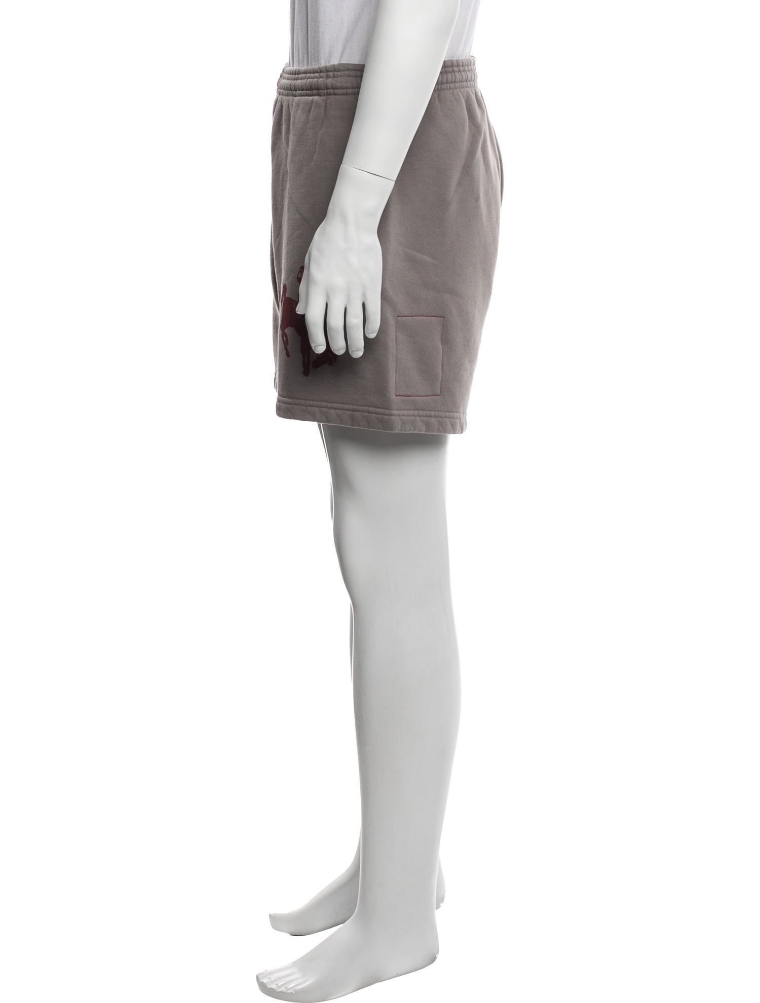 Cherry Los Angeles Graphic Print Jogger Shorts