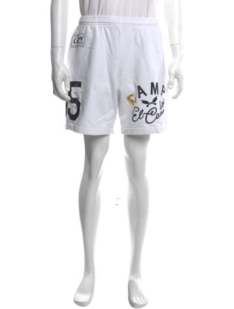 Cherry Los Angeles Graphic Print Jogger Shorts