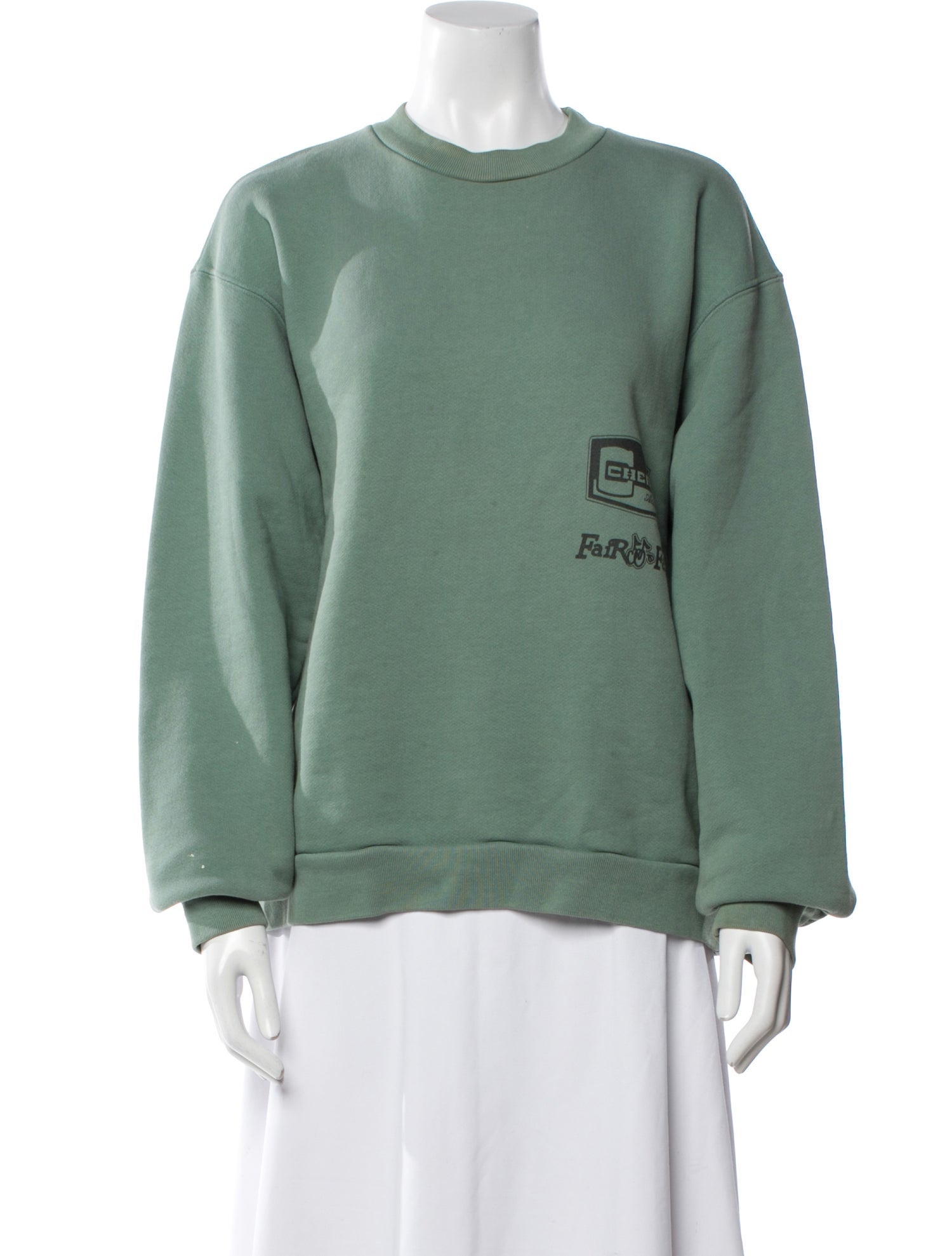 Cherry Los Angeles Crew Neck Long Sleeve Sweatshirt