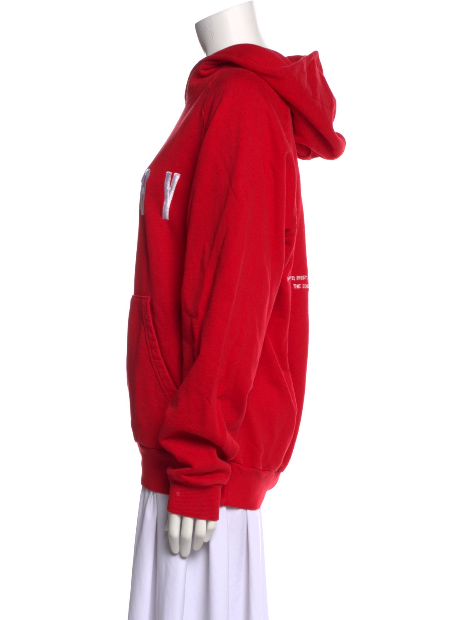 Cherry Los Angeles Graphic Print Crew Neck Sweatshirt