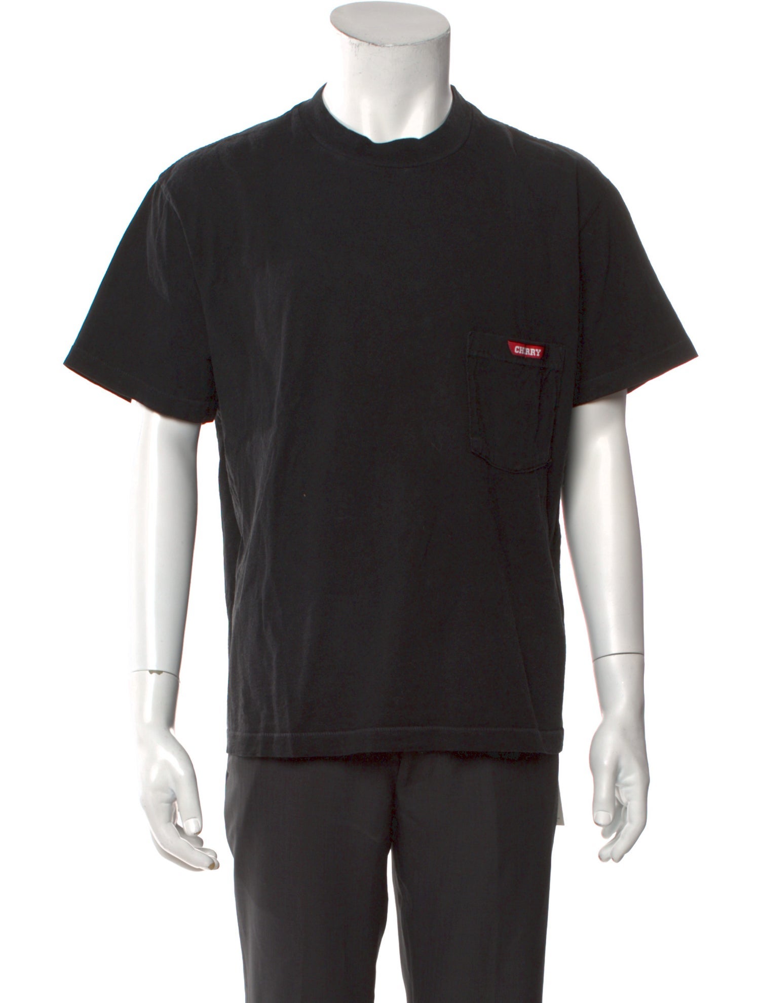 Cherry Los Angeles Crew Neck Short Sleeve T-Shirt