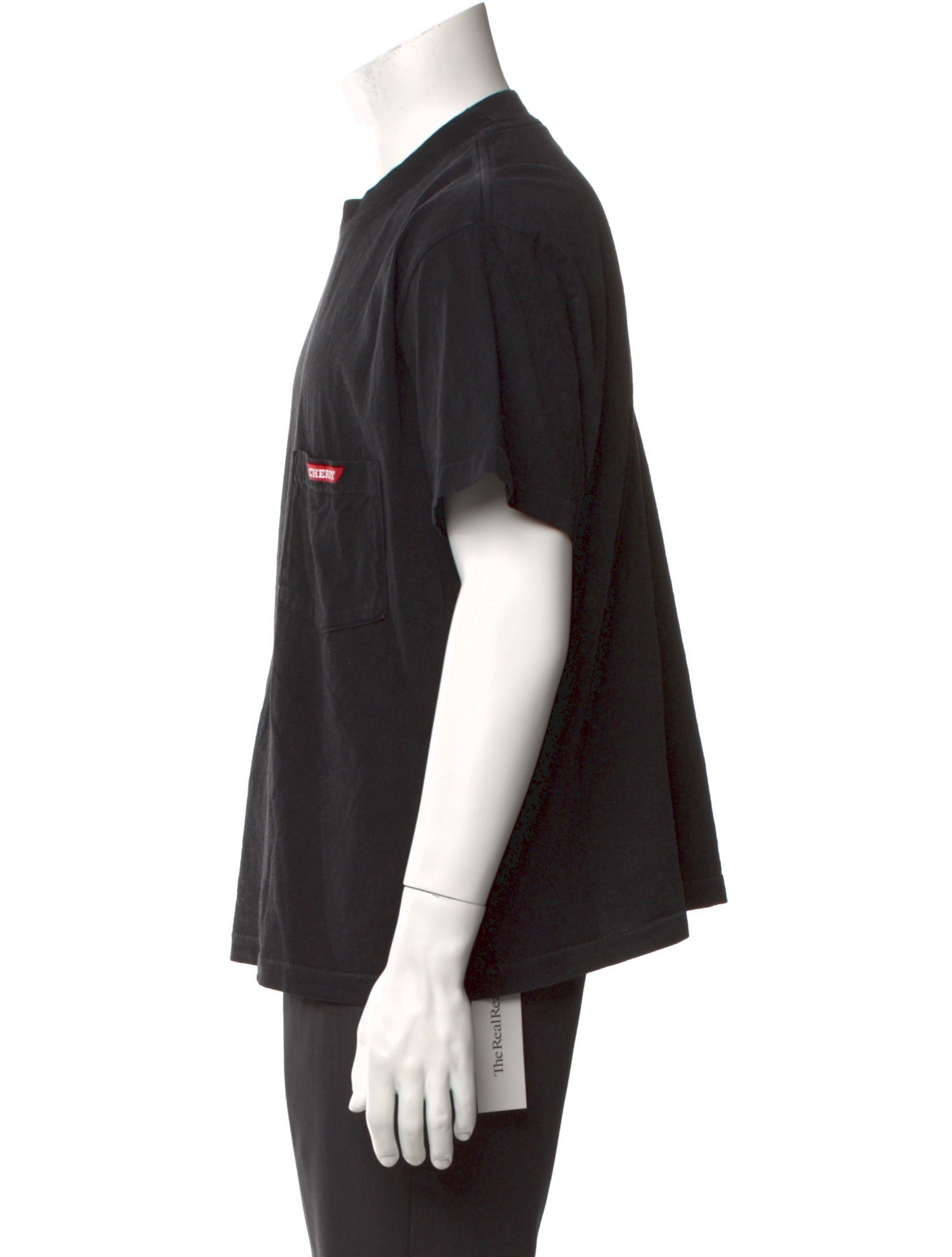 Cherry Los Angeles Crew Neck Short Sleeve T-Shirt