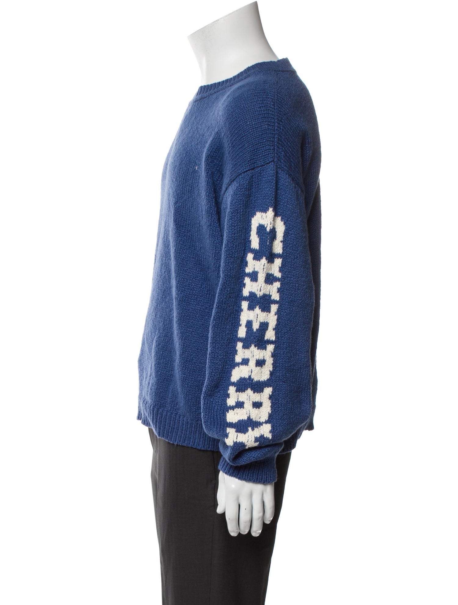 Cherry Los Angeles Crew Neck Long Sleeve Pullover