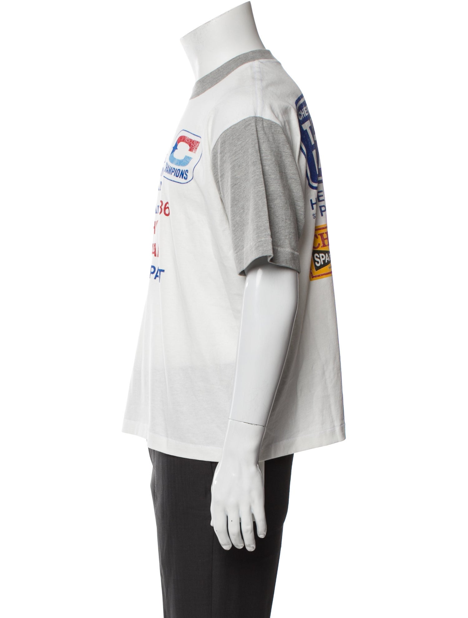 Cherry Los Angeles Graphic Print Crew Neck T-Shirt