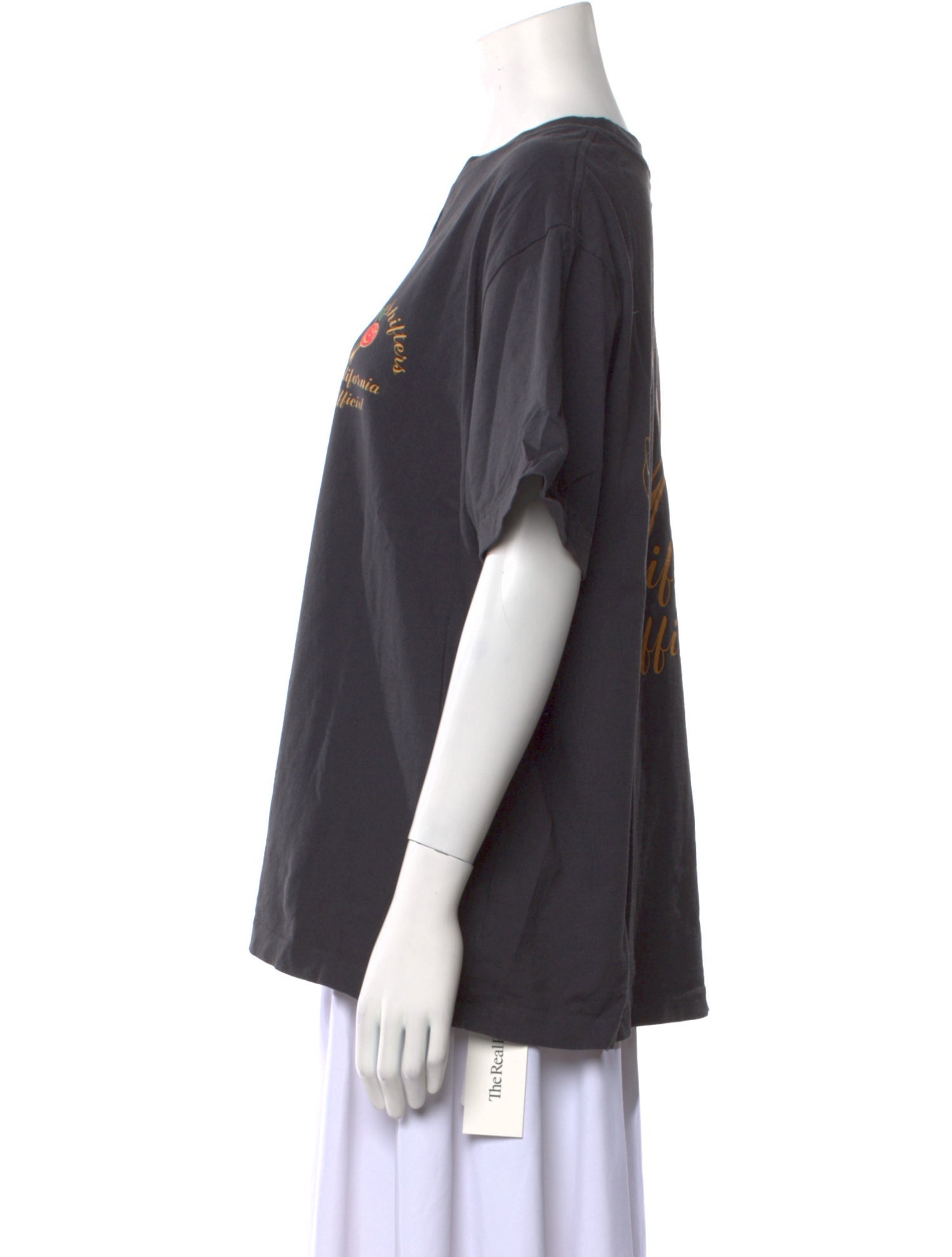 Cherry Los Angeles Crew Neck Short Sleeve T-Shirt