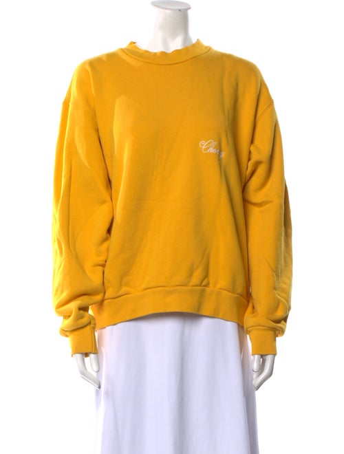 Cherry Los Angeles Crew Neck Long Sleeve Sweatshirt