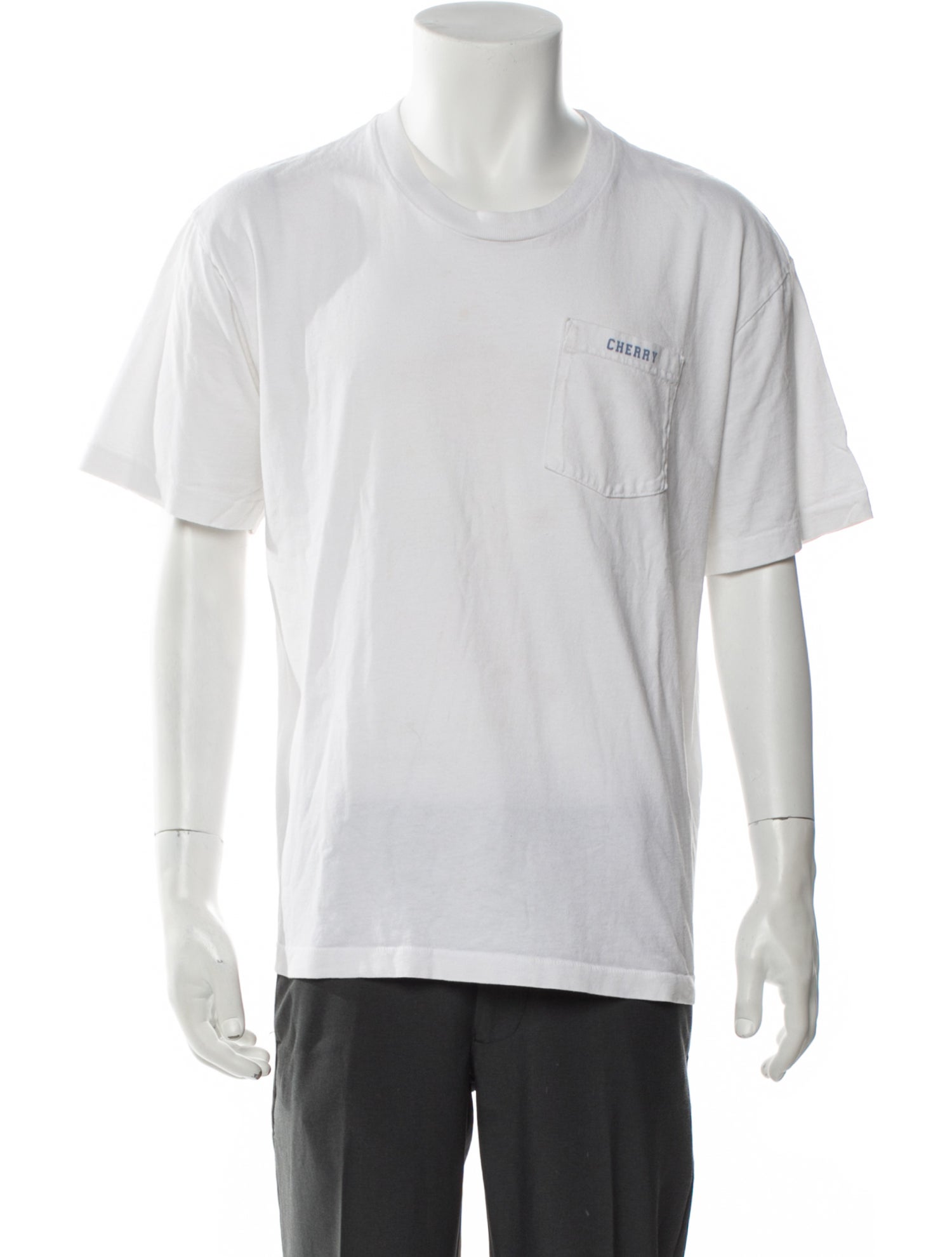 Cherry Los Angeles Graphic Print Crew Neck T-Shirt