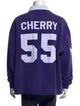 Cherry Los Angeles Colorblock Pattern Collar Henley