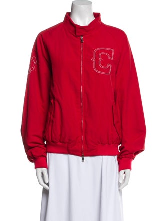 Cherry Los Angeles Nylon Bomber Jacket