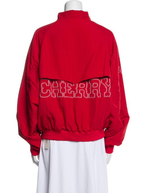 Cherry Los Angeles Nylon Bomber Jacket