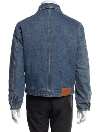 Cherry Los Angeles Graphic Print Denim Jacket