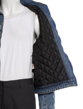 Cherry Los Angeles Graphic Print Denim Jacket