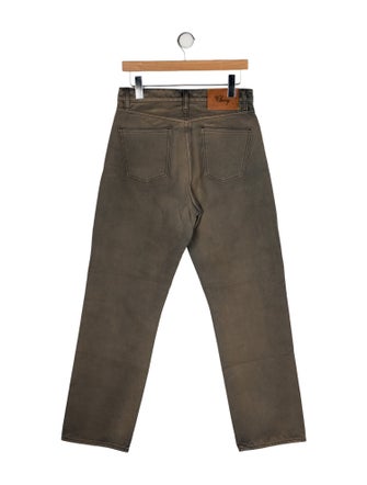 Cherry Los Angeles High-Rise Straight Leg Jeans