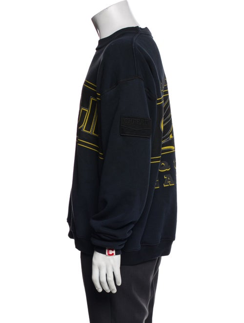 Cherry Los Angeles Graphic Print Crew Neck Sweatshirt