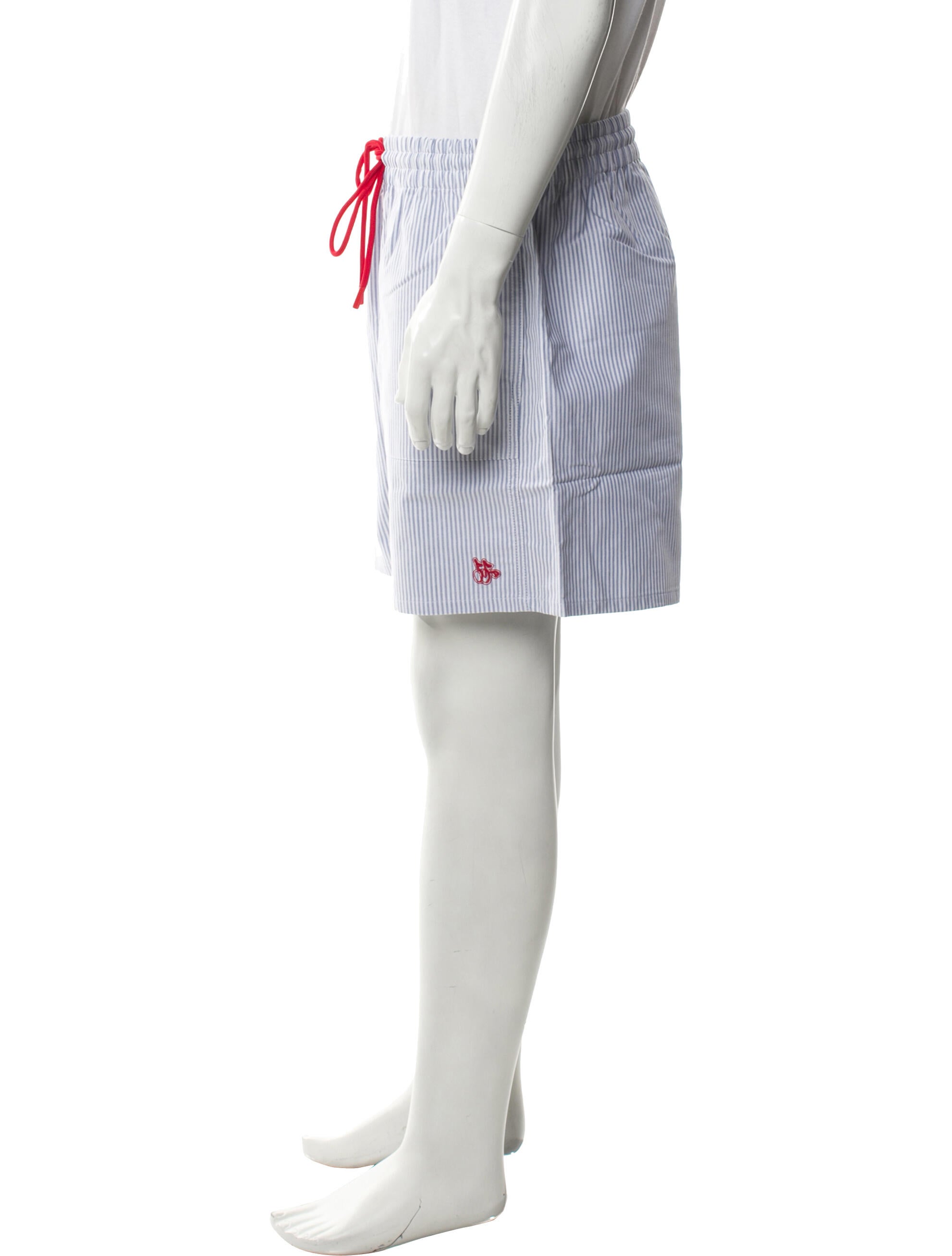 Cherry Los Angeles Striped Jogger Shorts