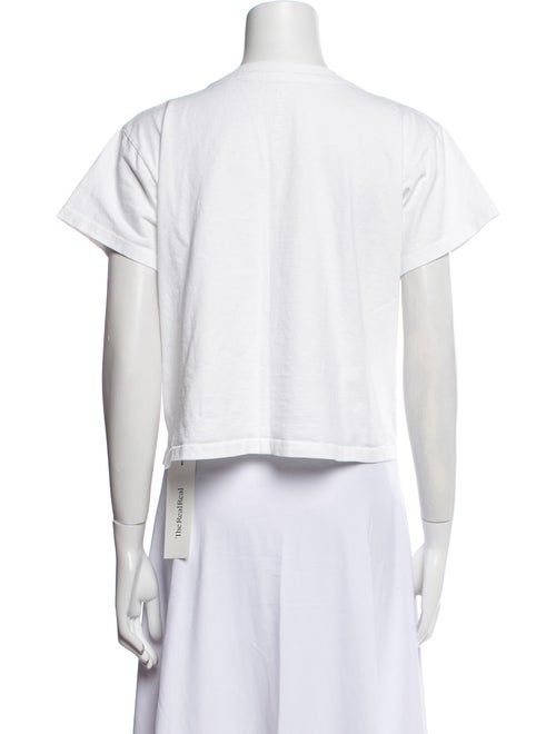 Cherry Los Angeles Graphic Print Crew Neck T-Shirt