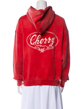 Cherry Los Angeles Crew Neck Long Sleeve Sweatshirt