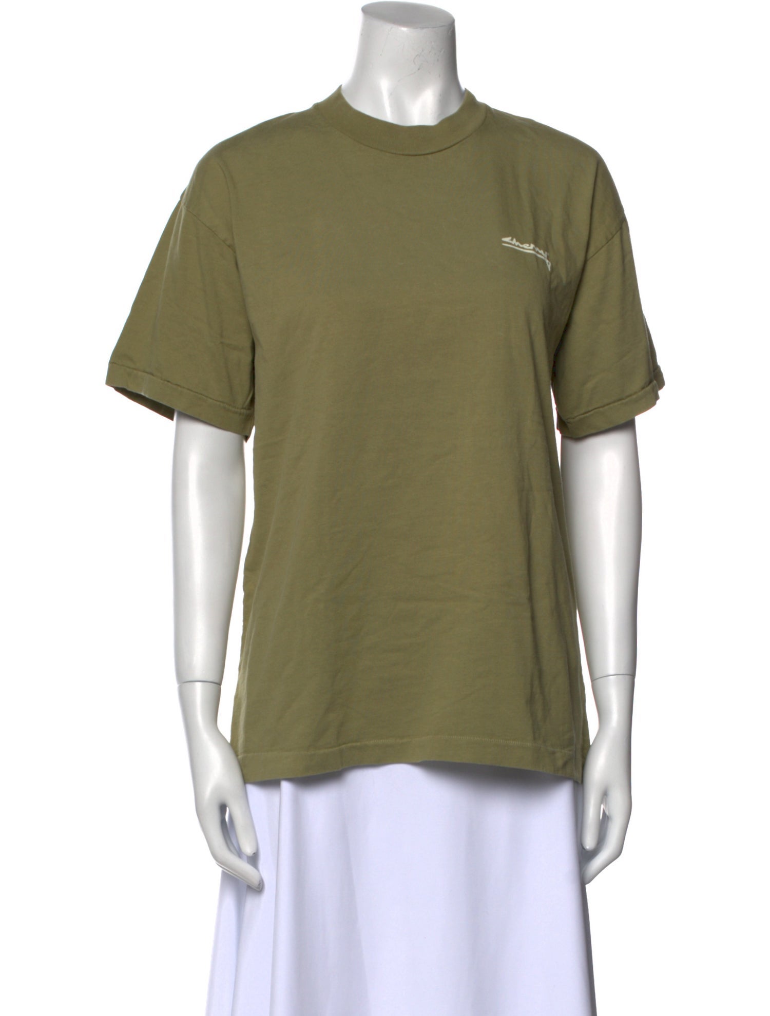 Cherry Los Angeles Crew Neck Short Sleeve T-Shirt