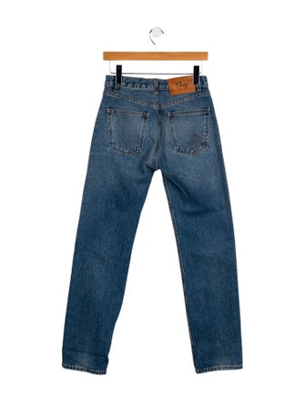 Cherry Los Angeles High-Rise Straight Leg Jeans