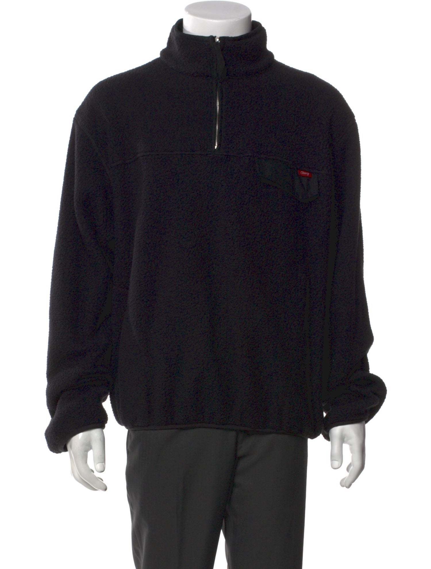 Cherry Los Angeles Mock Neck Long Sleeve Cardigan