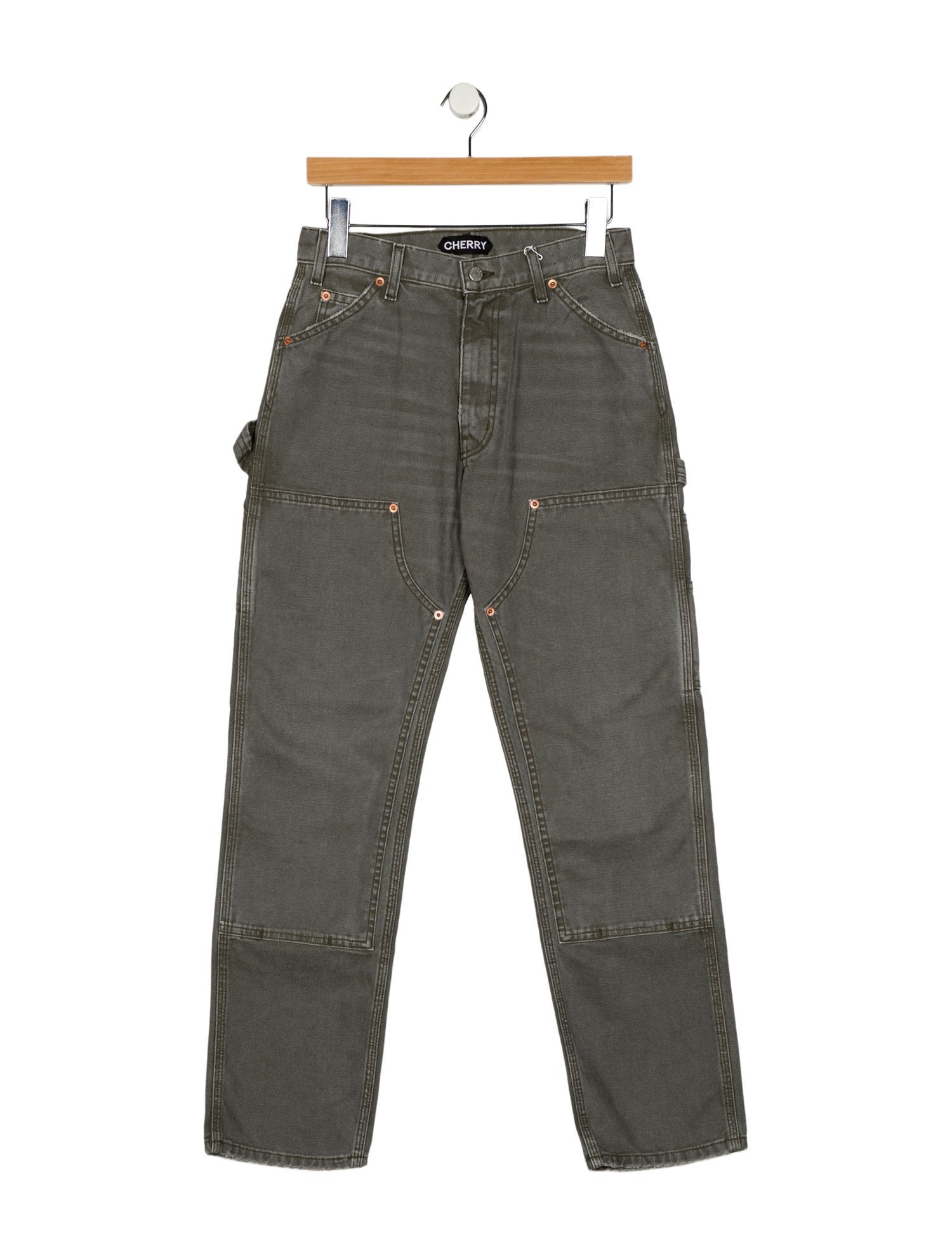 Cherry Los Angeles Straight-Leg Jeans
