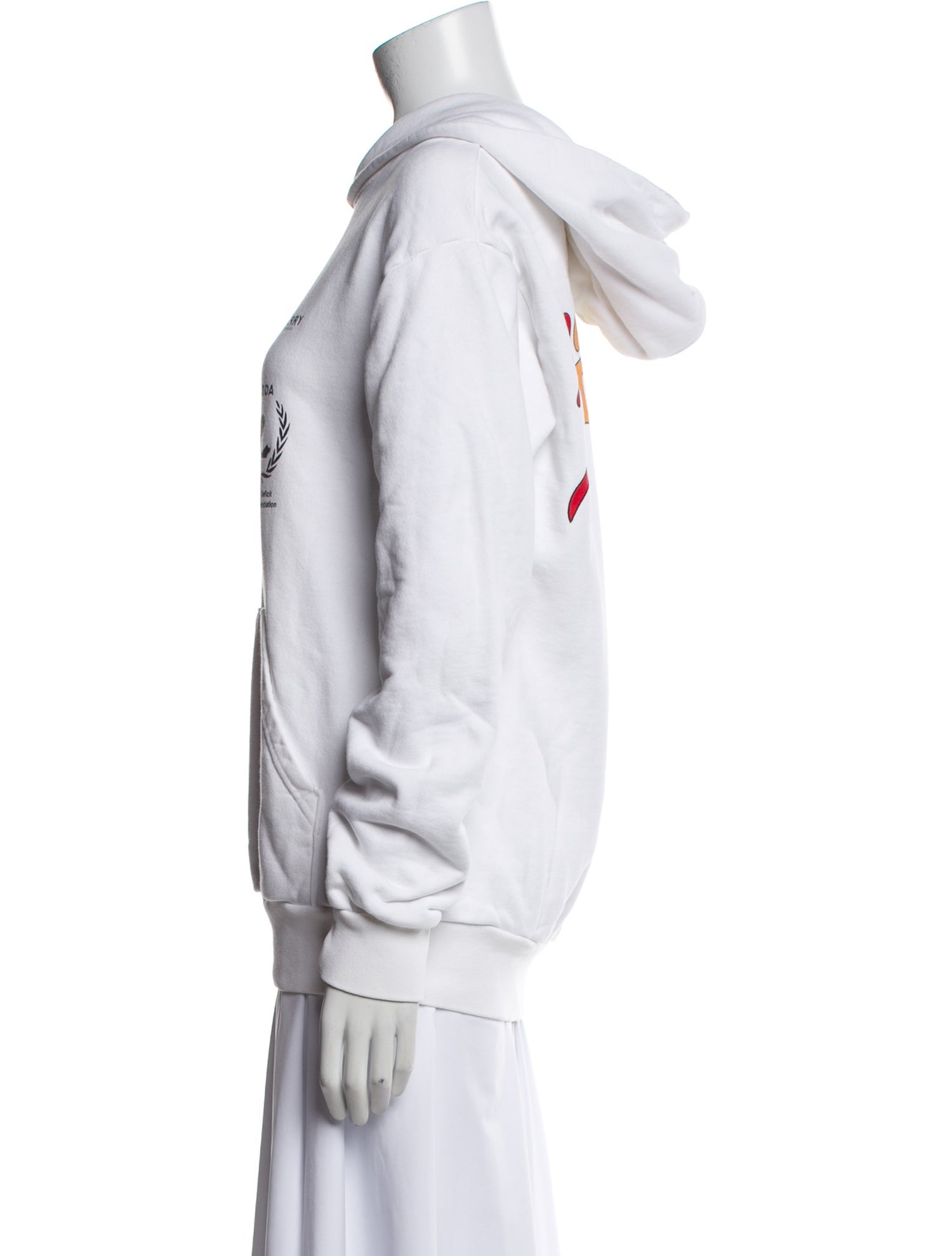 Cherry Los Angeles Cowl Neck Long Sleeve Sweatshirt