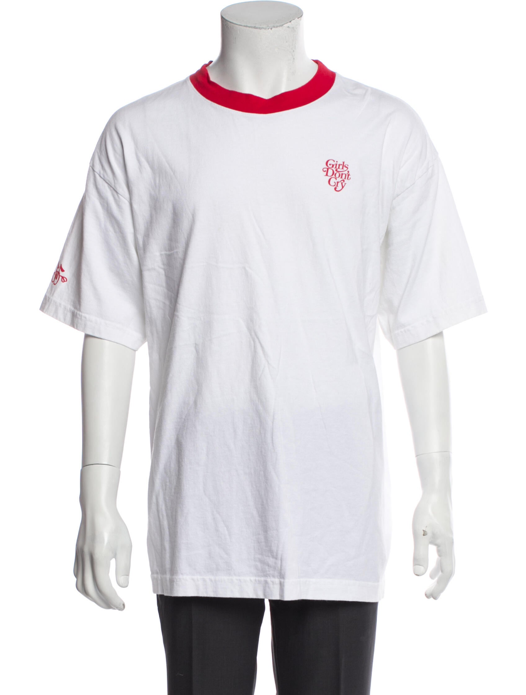 Cherry Los Angeles Graphic Print Crew Neck T-Shirt