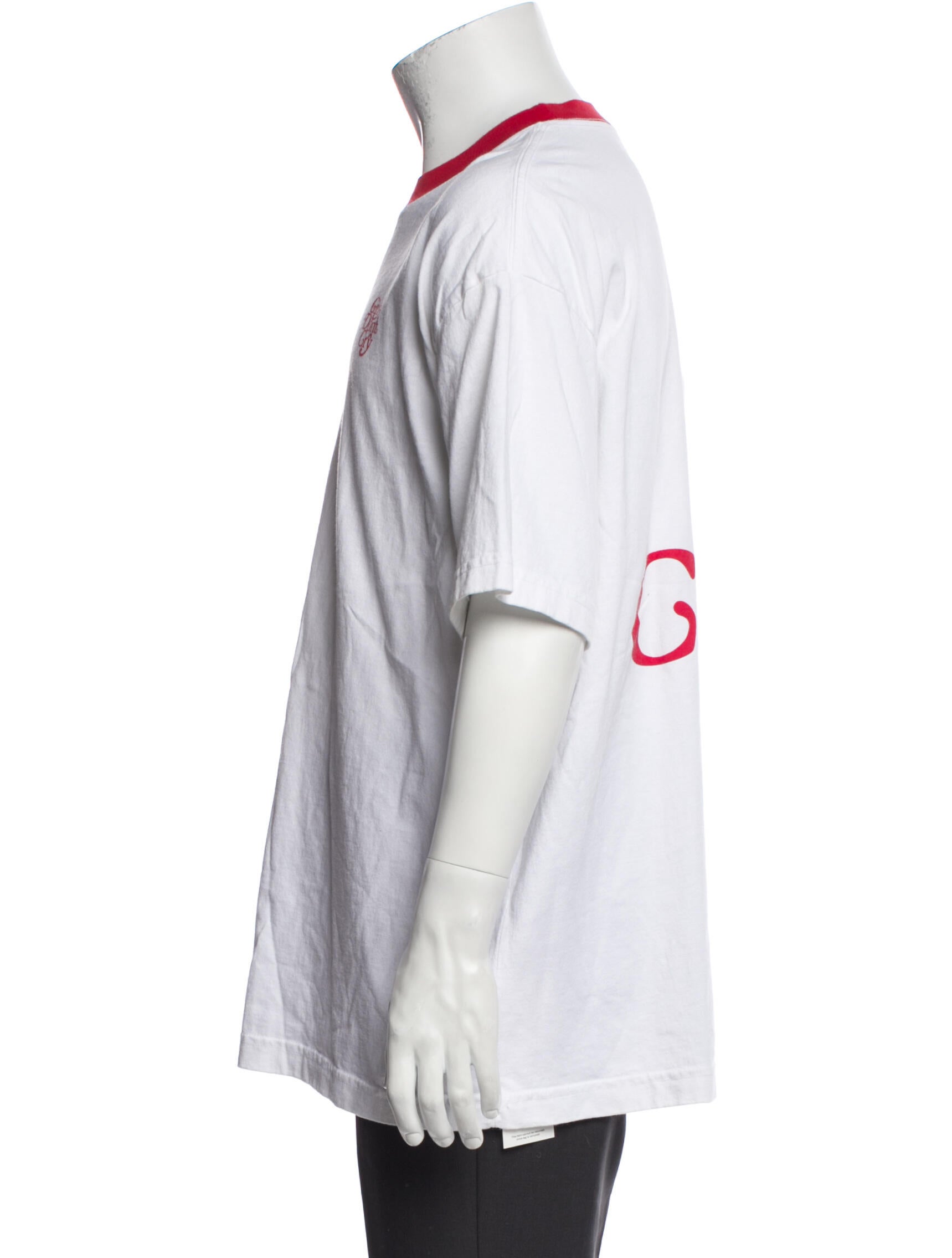 Cherry Los Angeles Graphic Print Crew Neck T-Shirt