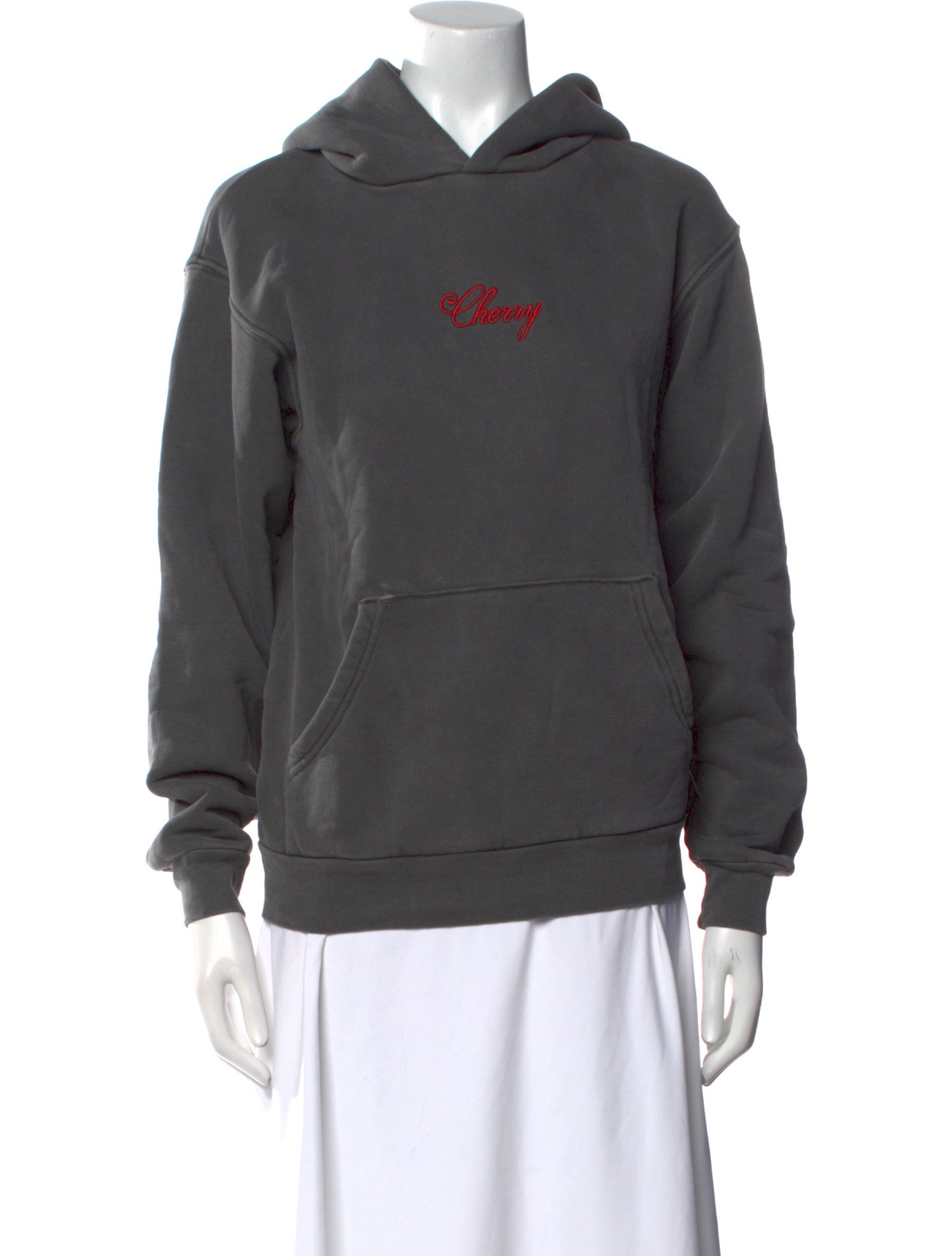 Cherry Los Angeles Graphic Print Crew Neck Sweatshirt