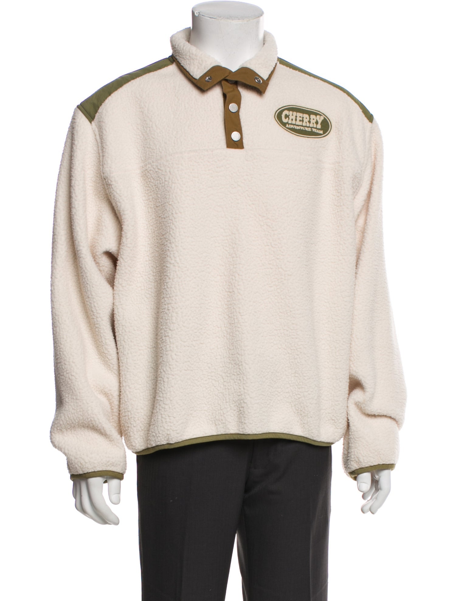 Cherry Los Angeles Colorblock Pattern Jacket