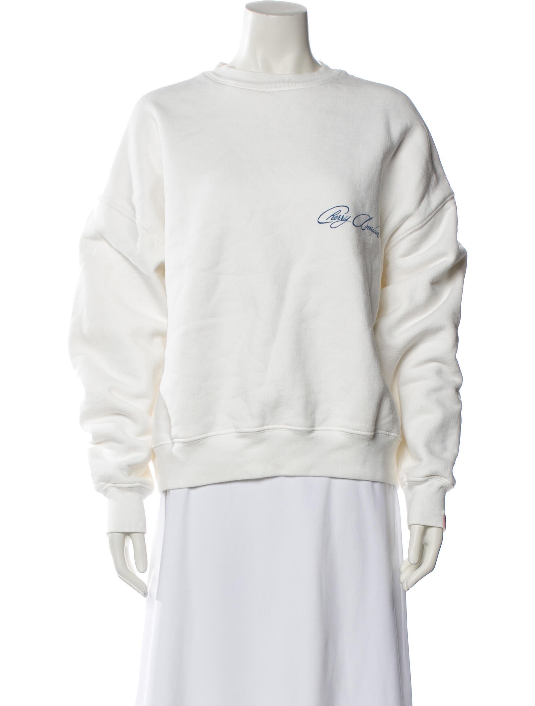 Cherry Los Angeles Crew Neck Long Sleeve Sweatshirt