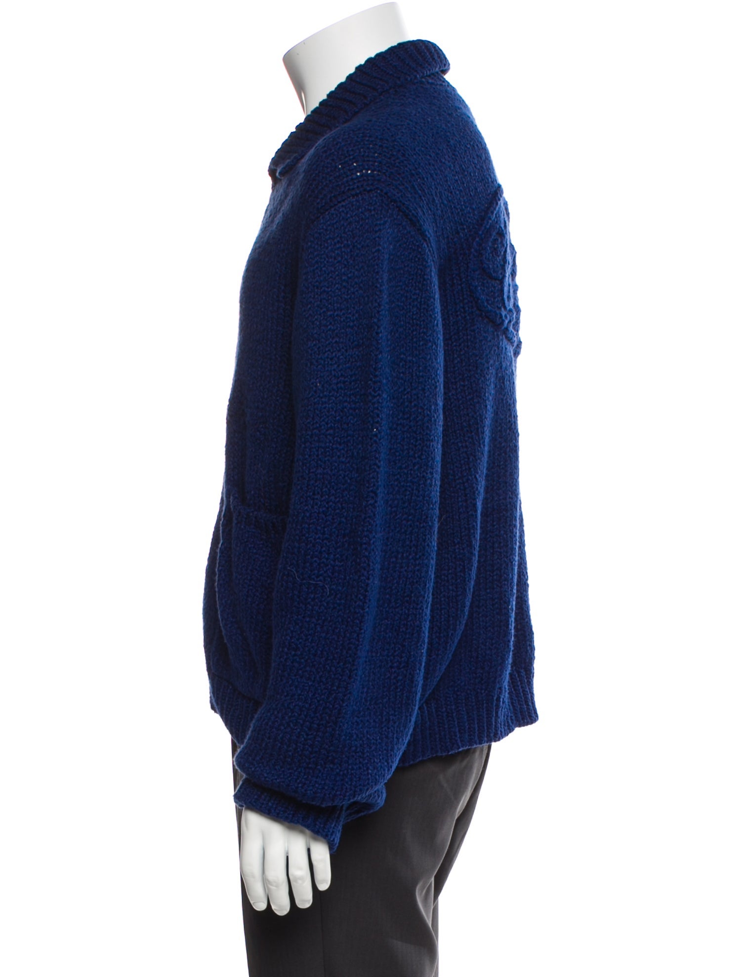 Cherry Los Angeles Collar Long Sleeve Cardigan