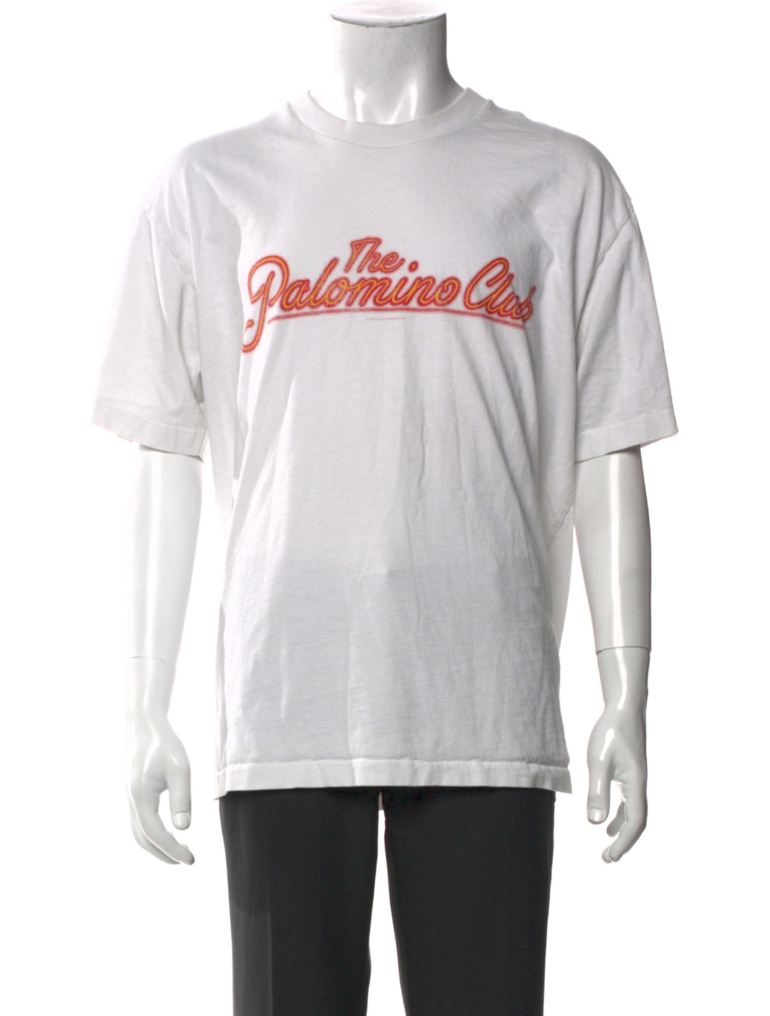 Cherry Los Angeles Graphic Print Crew Neck T-Shirt