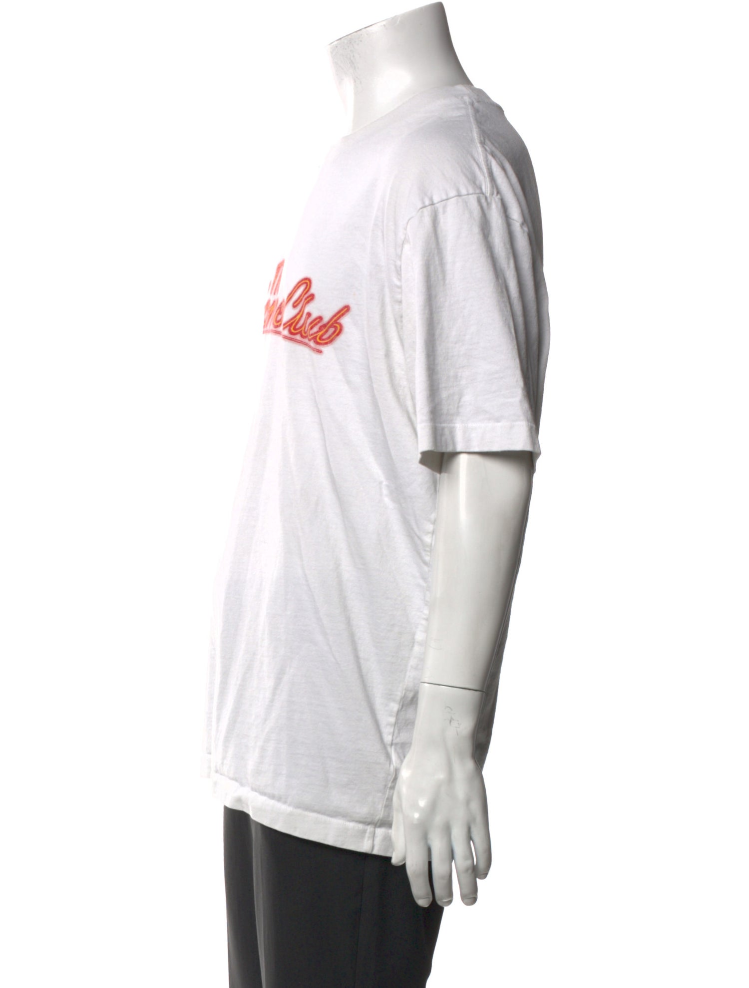 Cherry Los Angeles Graphic Print Crew Neck T-Shirt