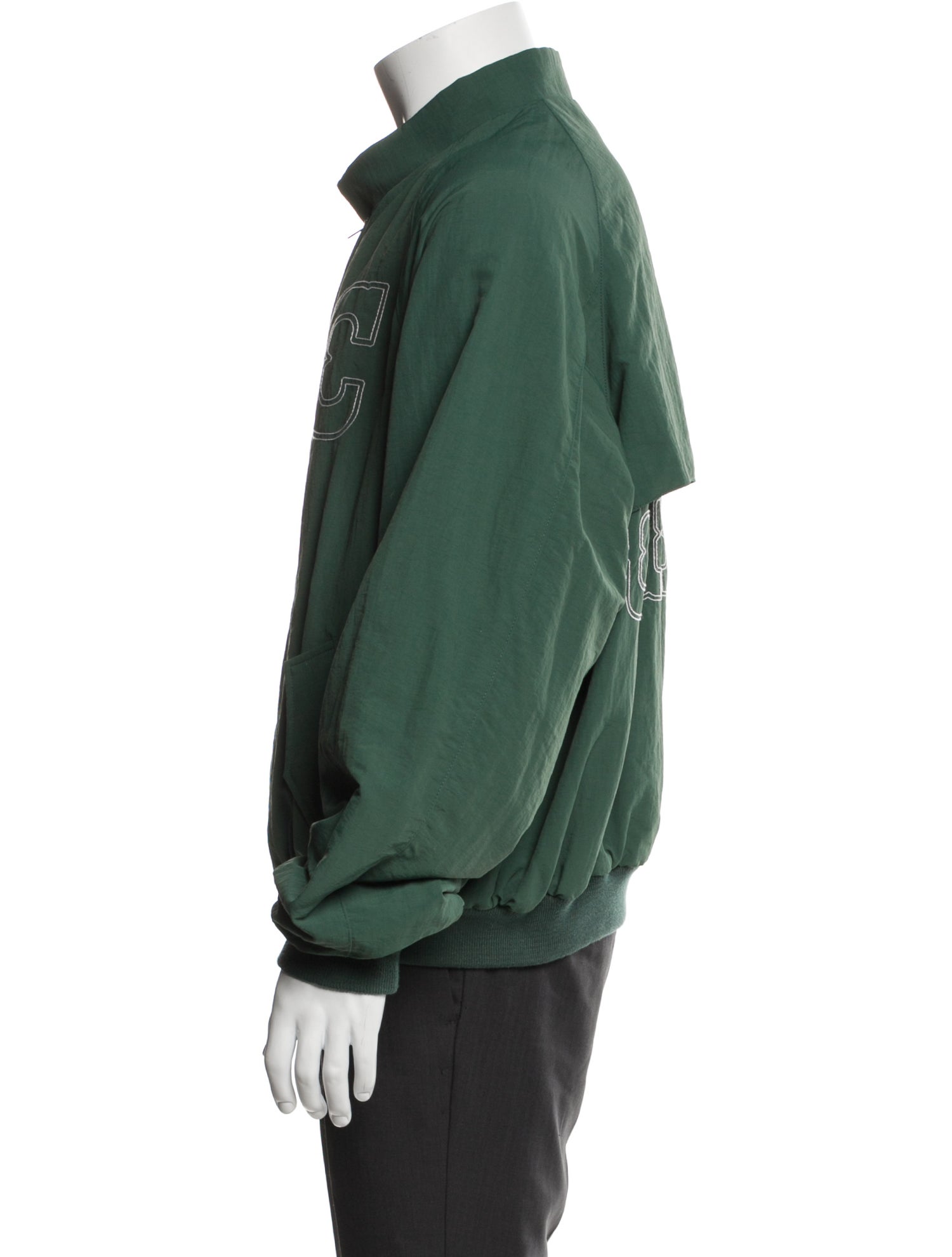 Cherry Los Angeles Graphic Print Windbreaker