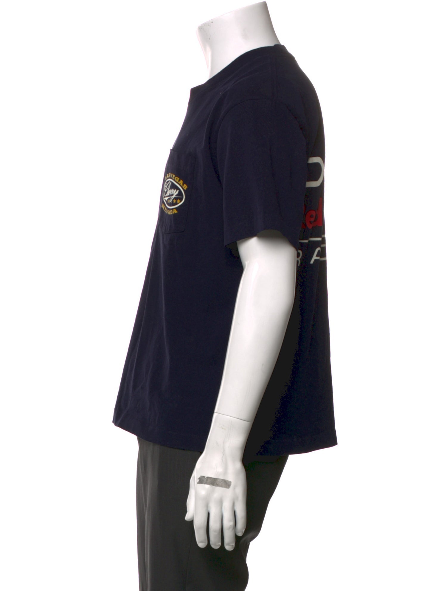 Cherry Los Angeles Graphic Print Crew Neck T-Shirt