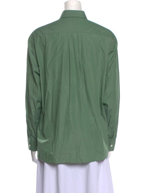 Cristaseya + Salvatore Piccolo Long Sleeve Button-Up Top