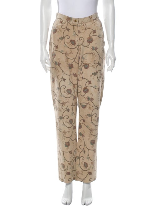 Carlisle Suede Straight Leg Pants
