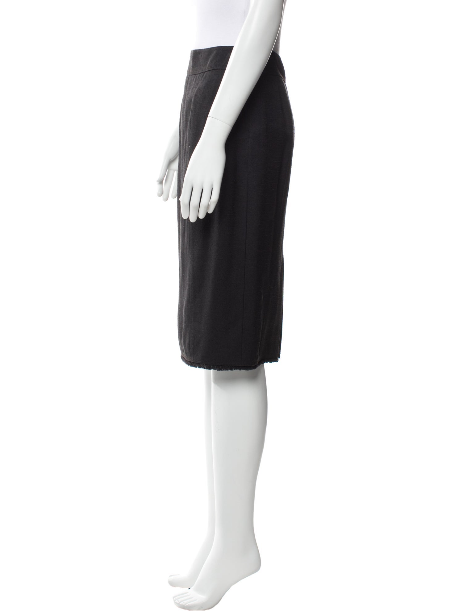Carlisle Silk Knee-Length Skirt