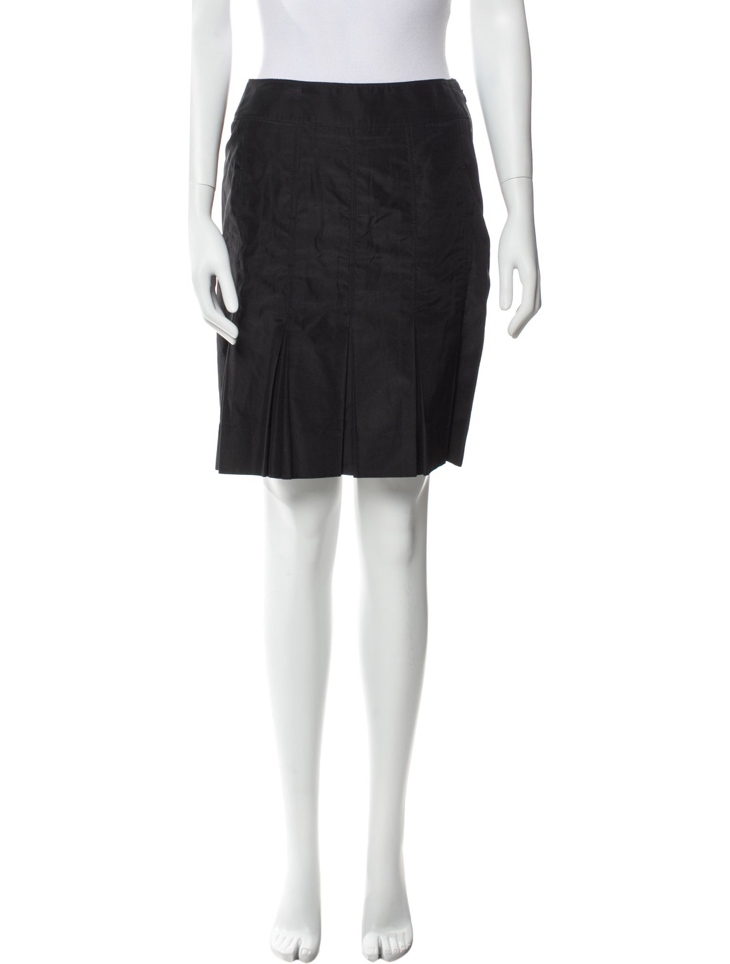 Carlisle Silk Knee-Length Skirt